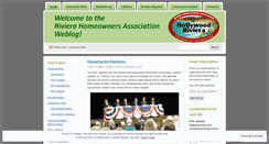 Desktop Screenshot of hollywoodriviera.org